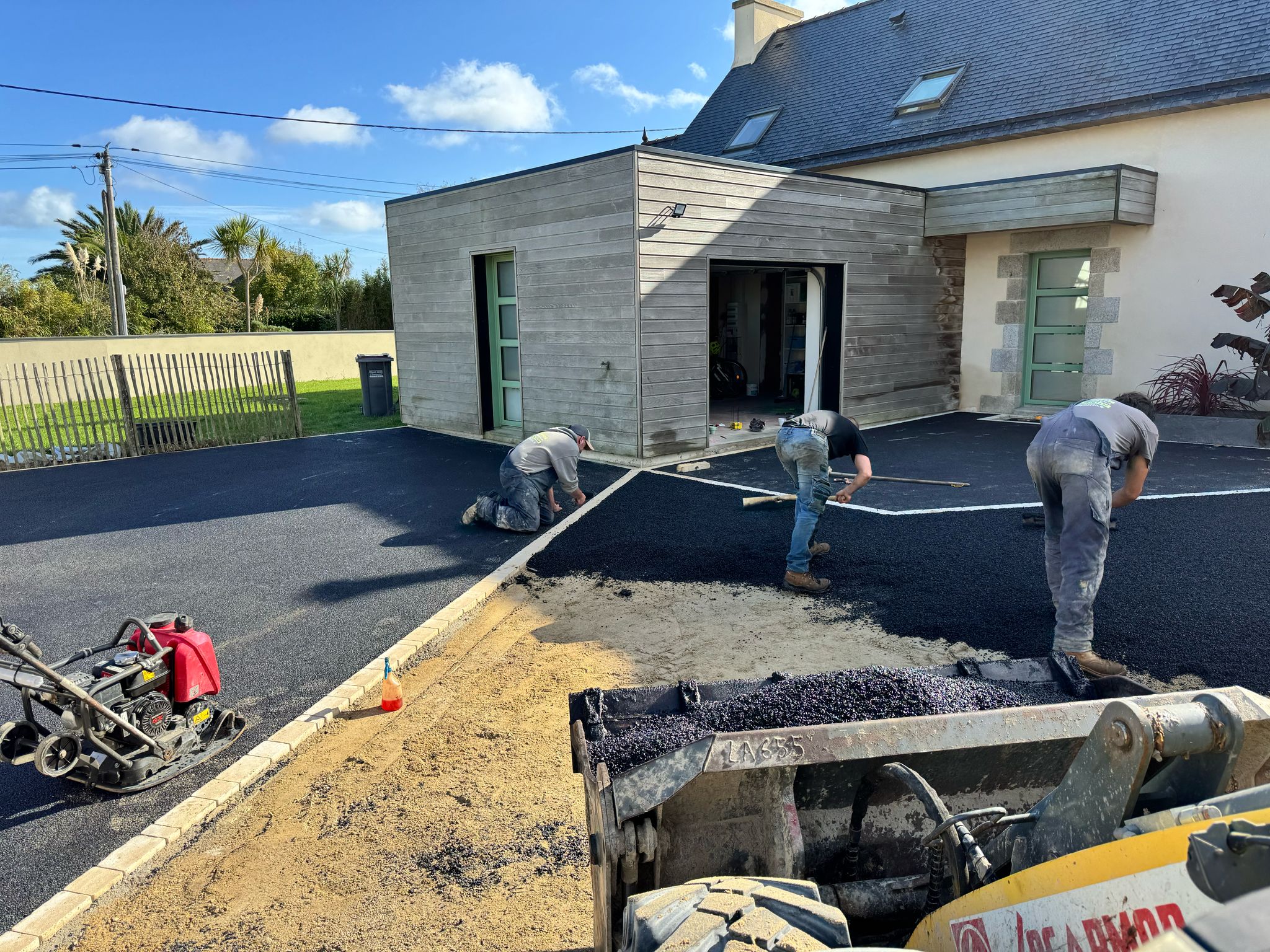 Aménagement d'une cour extérieur Calvez TP Aménagement d'une cour extérieur Calvez TP