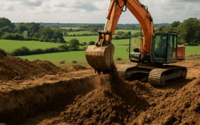 Travaux de terrassement à Plouescat, Saint-Pol-de-Léon et Finistère Nord