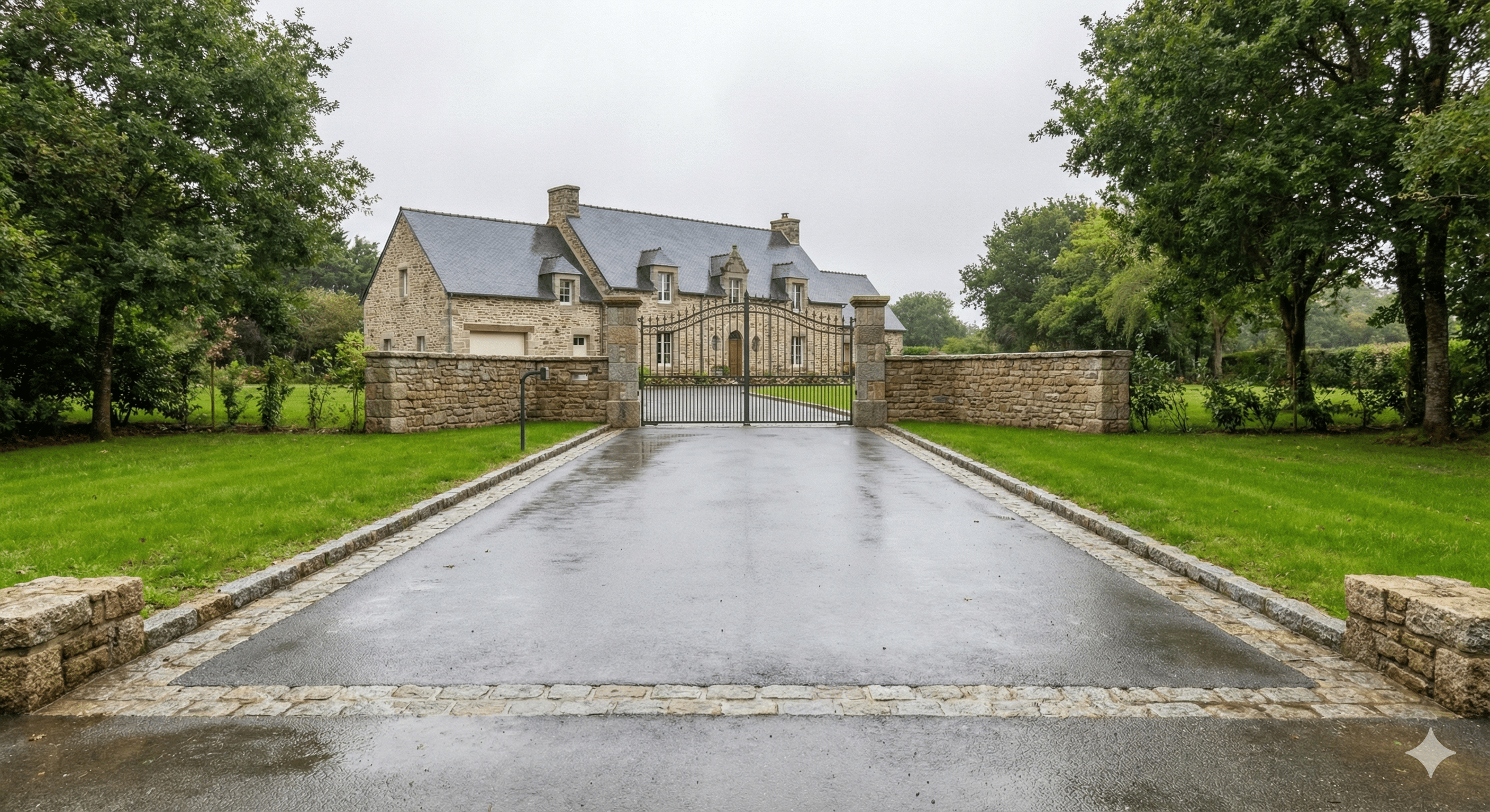 création d'acces et entree de propriété - calvez tp