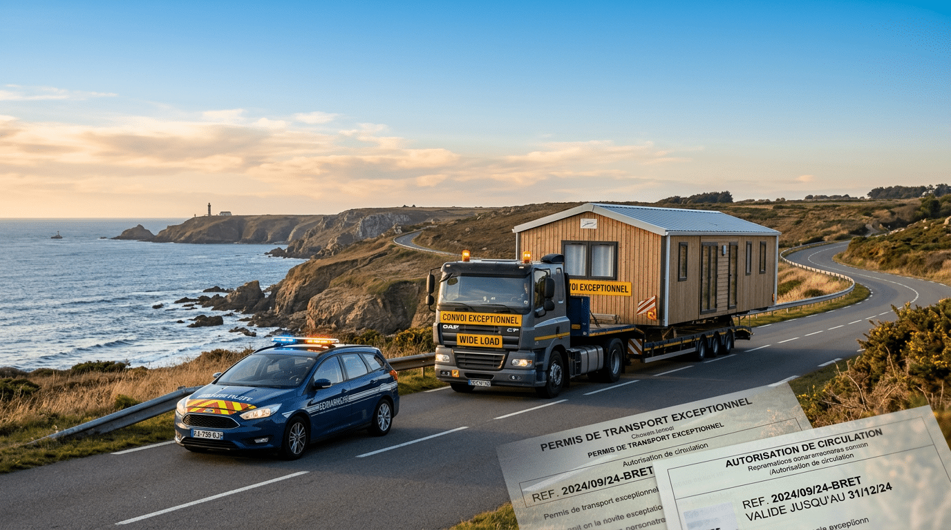 Autorisation transport mobil-home : le guide complet 2025 pour le Finistère