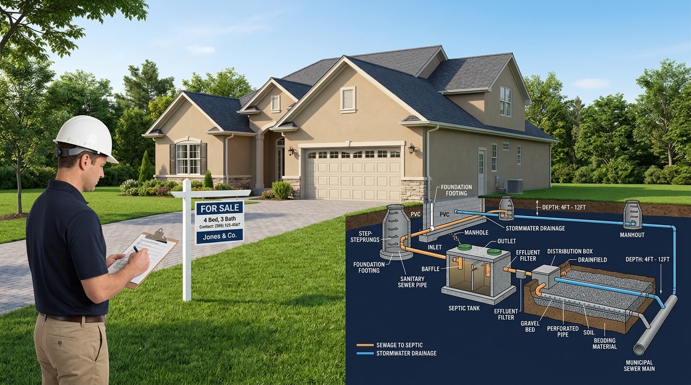 Diagnostic assainissement vente maison : ce que l'acheteur découvrira vraiment