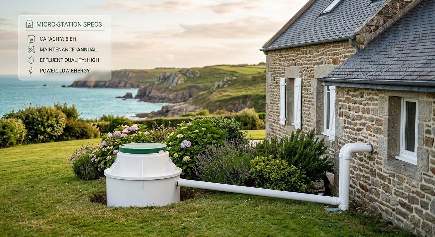 Micro-station assainissement comparatif : quel modèle choisir dans le Finistère ?