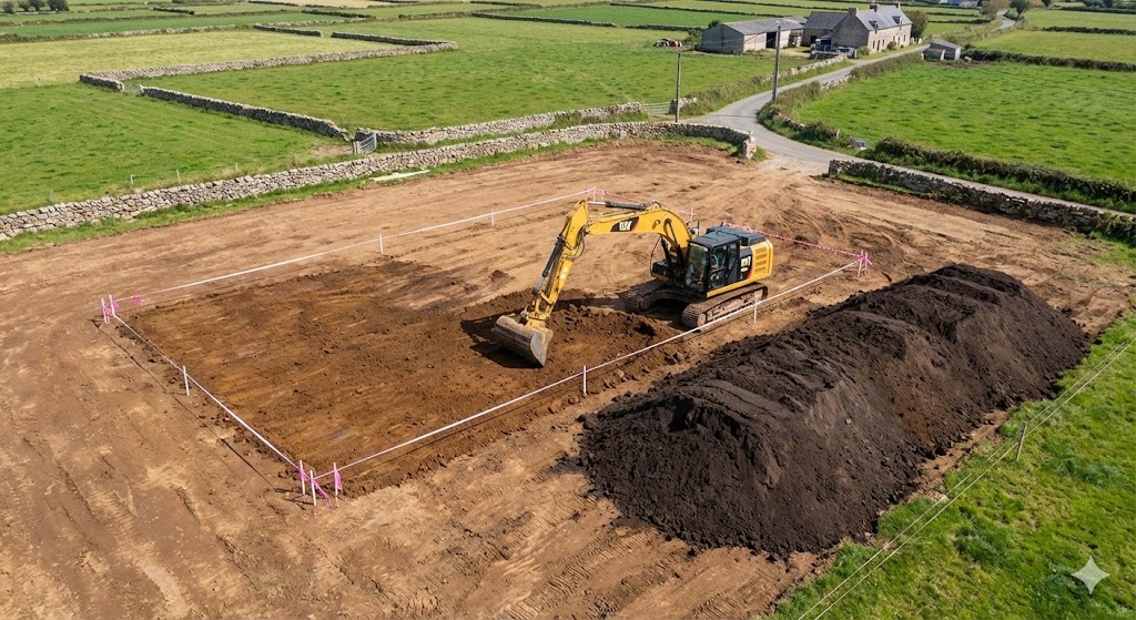 preparation de terrain avant construction calvez tp plouescat preparation de terrain avant construction calvez tp plouescat