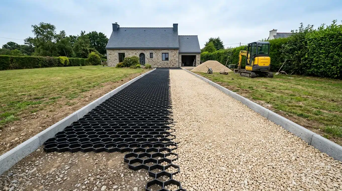Gravier stabilisé : prix au m² d’une allée ou d’une cour dans le Finistère Gravier stabilisé : prix au m² d'une allée ou d'une cour dans le Finistère